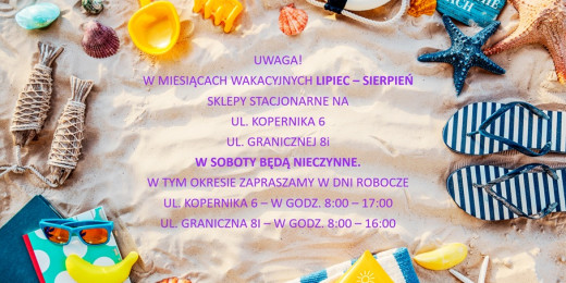 Praca w okresie wakacyjnym.
